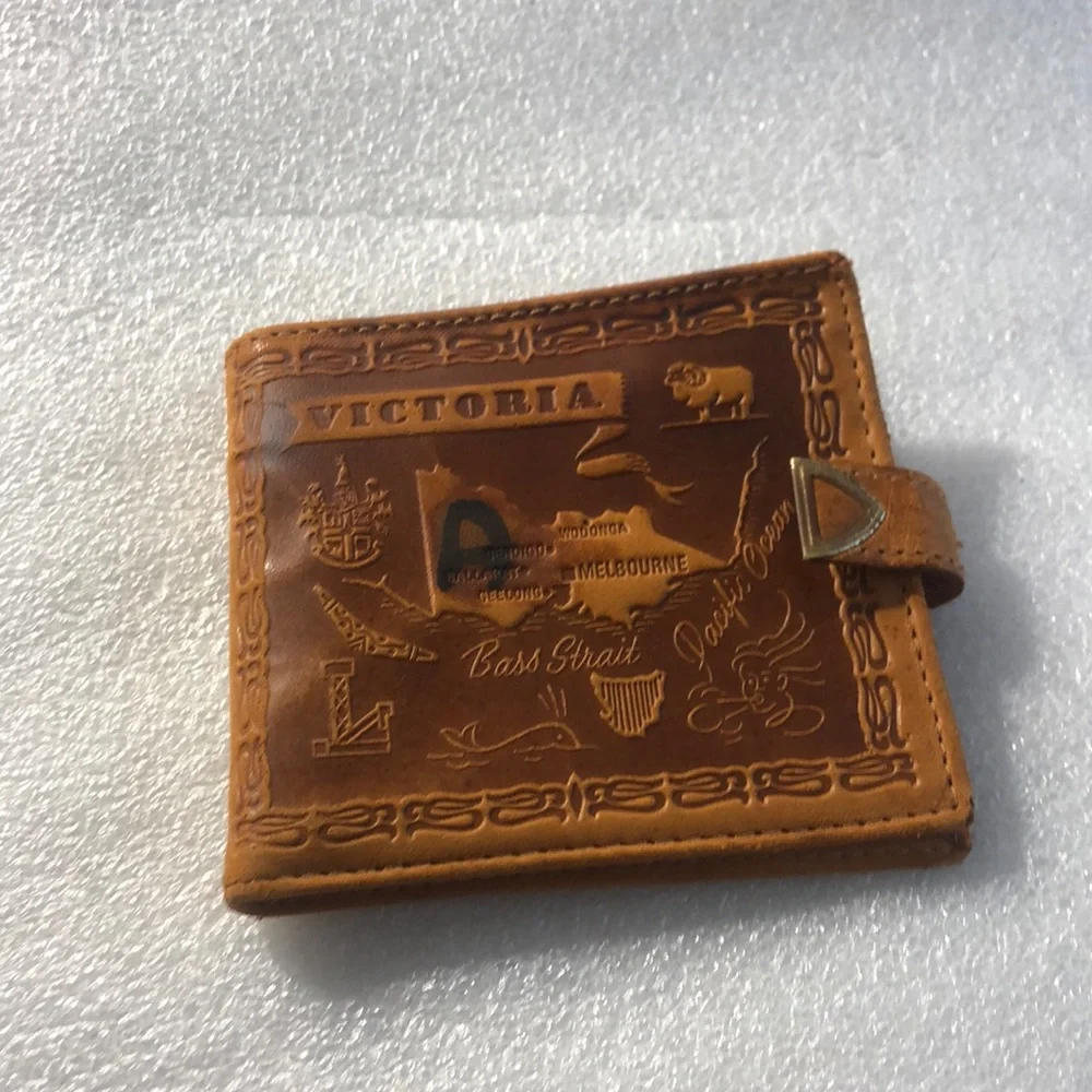 Australian Genuine leather wallet -Brown color - Picture 4 of 16